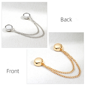 Thời Trang Sang Trọng Không Có May Có Thể Điều Chỉnh Từ Pant Nút Hijab Nút Nam Châm Với Chuỗi - Product Image 5