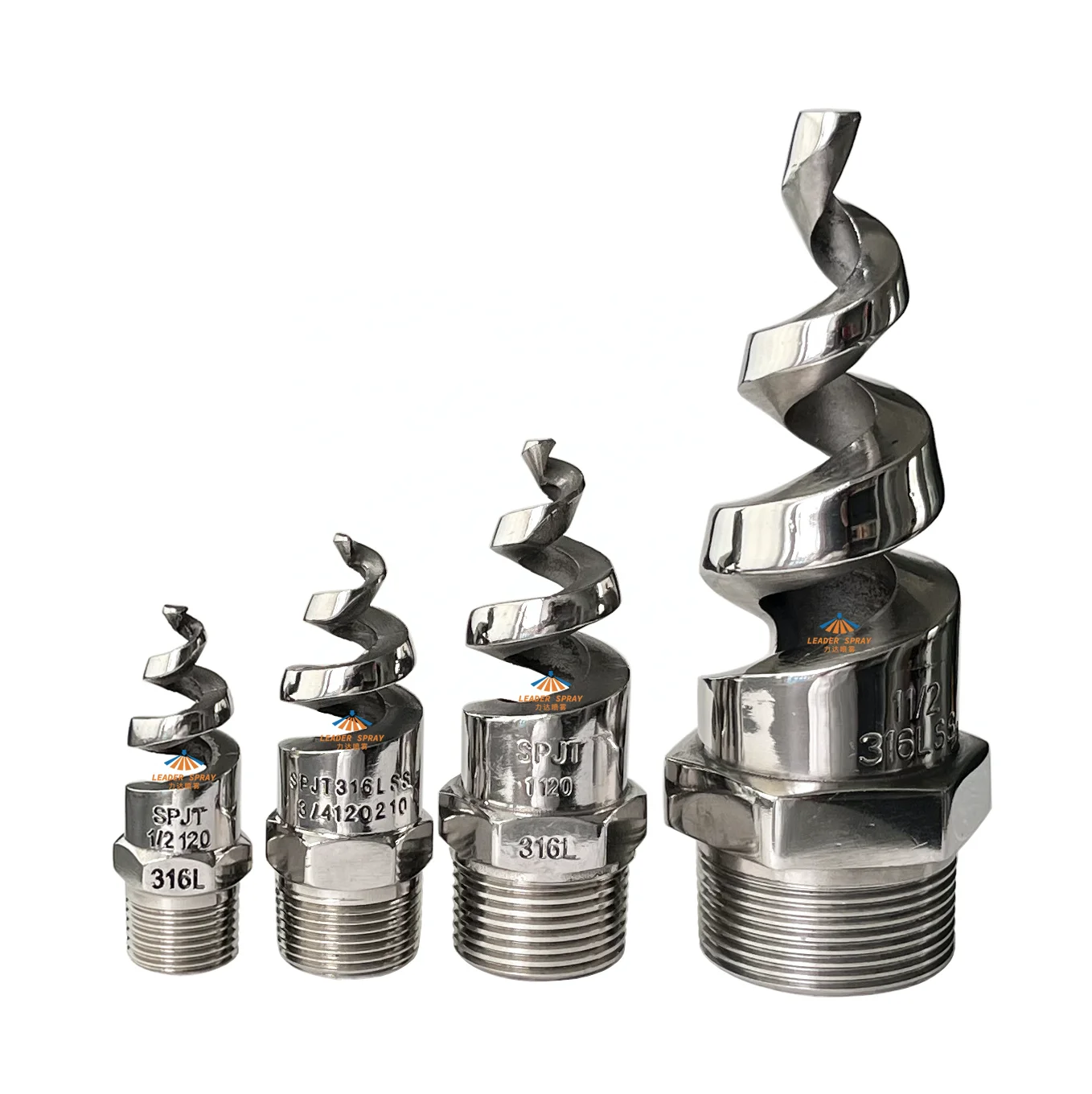 1/2 резьба 60,90, 120150170 градусов водяной распылитель spjt спиральная охлаждающая башенная насадка