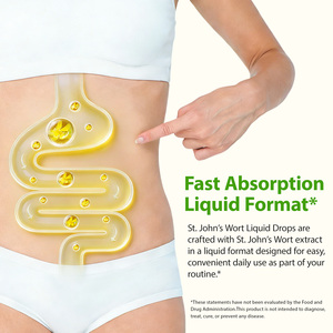 Натуральный экстракт зверобоя SOLOTREE, 100% натуральная добавка, успокаивающие жидкие капли из травы зверобоя. - Product Image 6