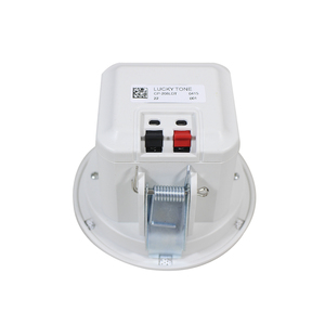 (CP-208LDT) Ultra Mini 8W veloce installare il soffitto di plastica altoparlante per PA, <span class=keywords><strong>BGM</strong></span>, Home Audio, ufficio, fabbrica, magazzino e stazione - Product Image 4