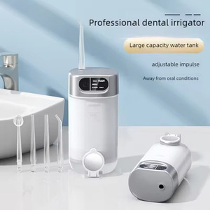 <span class=keywords><strong>Irrigador</strong></span> bucal, tanque grande, retráctil, portátil, limpieza inteligente, hilo de agua, blanqueamiento de dientes, limpiador bucal - Product Image 1