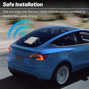 Kit di Montaggio <span class=keywords><strong>con</strong></span> Ventosa per Tetto Starlink Mini ABS 2025, Supporto di Ricarica per Auto, Camper, Veicoli, Barche, Sistema di Montaggio per Finestre - Product Image 5