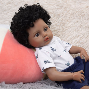 ตุ๊กตา Reborn Baby Doll ขนาด49ซม.,ตุ๊กตาเด็กทารกแรกเกิดทำจากผ้าไวนิลซิลิโคนเต็มรูปแบบของขวัญคริสต์มาส - Product Image 6