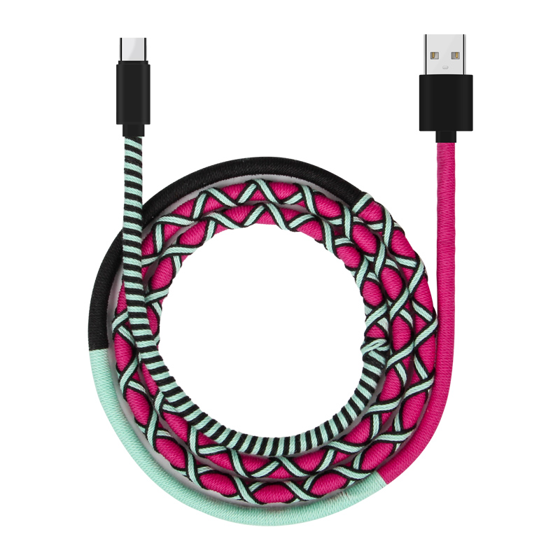 URIZONS Лидер продаж, кабель для мобильного зарядного устройства, нейлоновый плетеный кабель micro usb, кабель 1 м, быстрая зарядка