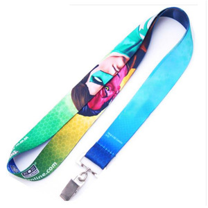 Lanière en silicone souple transparente personnalisable avec crochet métallique et support en plastique pour cartes d'identité ou de nom pour employés - Product Image 3