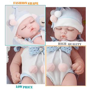 Juguetes para Niñas, <span class=keywords><strong>Mini</strong></span> Bebé <span class=keywords><strong>Reborn</strong></span> <span class=keywords><strong>de</strong></span> <span class=keywords><strong>Silicona</strong></span> Suave, Realista, <span class=keywords><strong>de</strong></span> 10 Pulgadas - Product Image 3