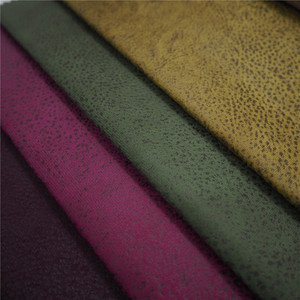 ¡Muestra gratis! Poliéster pegamento en relieve de cuero de imitación de terciopelo, textiles para el hogar, sofá de tela - Product Image 4