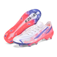 Chaussures de football professionnelles pour hommes, crampons de football pour terrain gazonné, crampons de sport pour terrain ferme, chaussures d'entraînement à crampons FG TF
