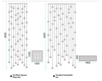 Lustre moderne de luxe blanc pour escalier, avec cristaux, hauteur réglable, LED E12, pour salon, villa, hall d'entrée, foyer