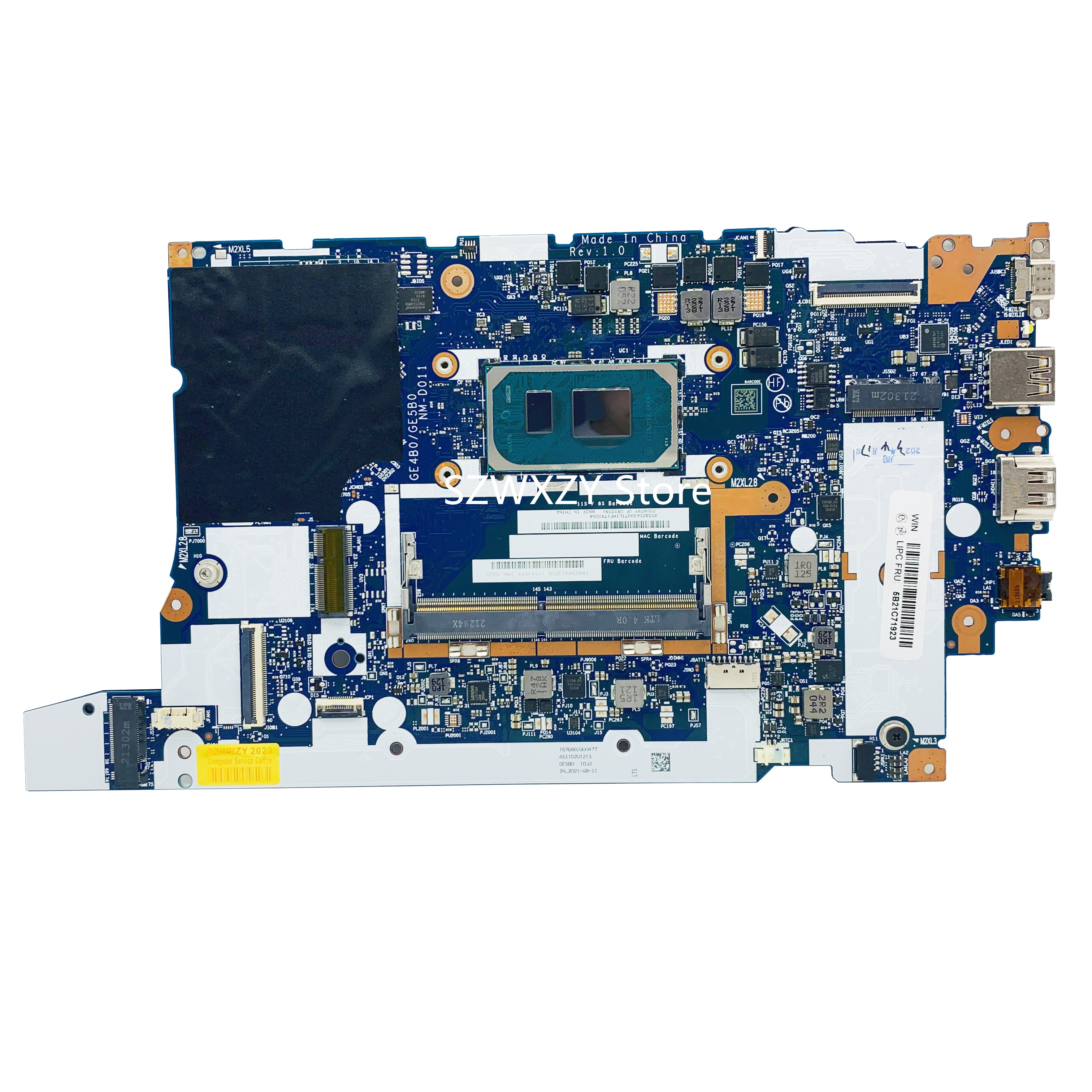 Lenovo ThinkPad E14 E15 Gen 2 Motherboard I3-1115G4 CPU DDR4 100