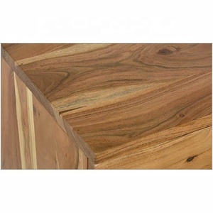 Aparador de Cocina de Madera de Acacia Estilo Vintage con Estante - Product Image 3