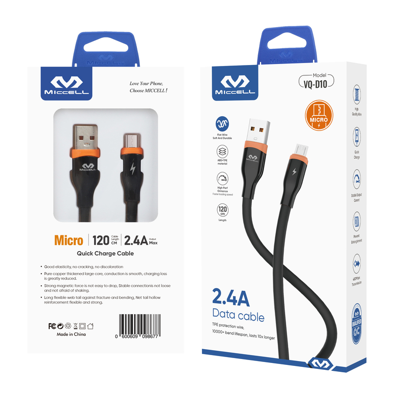 Miccell Quick Charge Usb c Data