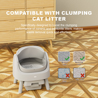 Pour AutoScooper 11, litière automatique intelligente à ouverture supérieure pour chat, avec plusieurs capteurs de sécurité infrarouges, grand espace intérieur, anti-pincement