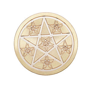 Cabeza de sello de cuenta de mano para estudiante, estrella de seis puntas, serie de <span class=keywords><strong>formación</strong></span> mágica, gran oferta - Product Image 5