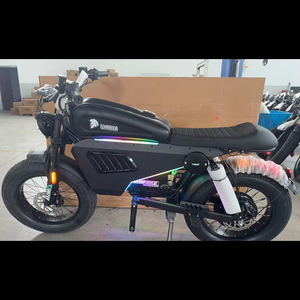 Bicicleta Eléctrica Negra de 3000w desde Almacén en EE. UU. - Bicicleta y Bicicleta Eléctrica de 3000w para Adultos SK-2 Negra - Product Image 2