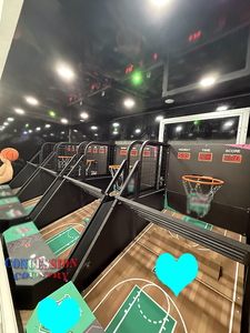 Rimorchio per Giochi Arcade Mobile in Offerta Speciale, Camion per Feste con Canestro da Basket, Rimorchio per Giochi di Tiro per Bambini e Intrattenimento da Carnevale - Product Image 5