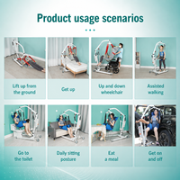 Chaise élévatrice anti-basculement à batterie pour patient, vente directe usine, pour centre de réadaptation et maison de retraite