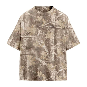 T Shirt Fabricante Bulk <span class=keywords><strong>Camo</strong></span> Sun Faded Oversized t Shirt Plain Tshirts para Impressão Unisex Atacado - Product Image 1