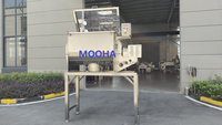 Mélangeur à ruban horizontal industriel pour poudres, farine, assaisonnements, condiments, talc, aliments, 500L