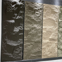 Panneaux de fausse pierre de culture PU de haute qualité pierre artificielle en polyuréthane en gros en matériau de béton de grande dalle