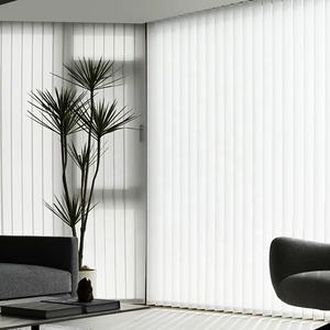 Stores verticaux motorisés Illusion Blinds pour ombrage de patio, stores Dream Curtain, lames pour porte coulissante - Product Image 5