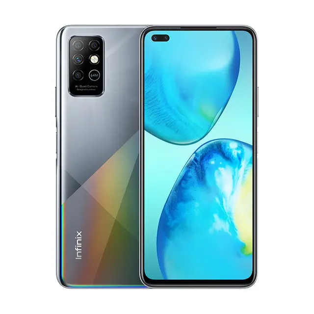 Vivo — Note 8 téléphone portable, Version globale, 6 go 128 go, batterie 5200mAh, Charge rapide 18W, helio G80 Octa Core, écran HD + 6.95 pouces, téléphone portable