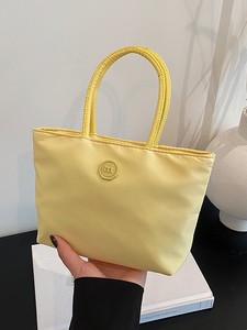 Bolso de Mano Monocromático de Gran Capacidad, Estilo Coreano, Simple y Casual, Nueva Moda de Verano 2026 - Product Image 4