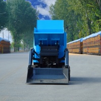 Mini-Dumper Elektrischer Mini-Kipper für Gartenarbeit Emissionsfreier Kompakter Raupentransporter