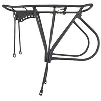 Porte-bagages arrière en acier pour vélo de montagne 26 pouces, spécifique aux freins V-Brake, durable, résistant à la rouille, porte-bagages pour passager et cargaison pour vélo de route