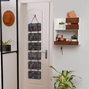 Pannello di stoccaggio per gioielli in feltro da parete uso commerciale/domestico facile organizzazione comodi slot per collane - Product Image 1