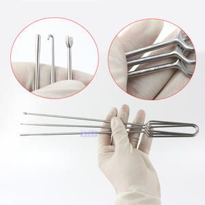 Yankee Med Fourche de placement pour crochet de retrait de sonde utérine 1525, Instrument gynécologique pour la manipulation d'insertions intra-utérines - Product Image 4