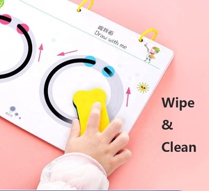 Libro per l'Apprendimento della Scrittura per Bambini, Pratica di Scrittura e Pulizia, Libro Punto <span class=keywords><strong>a</strong></span> Punto per Asilo - Product Image 4