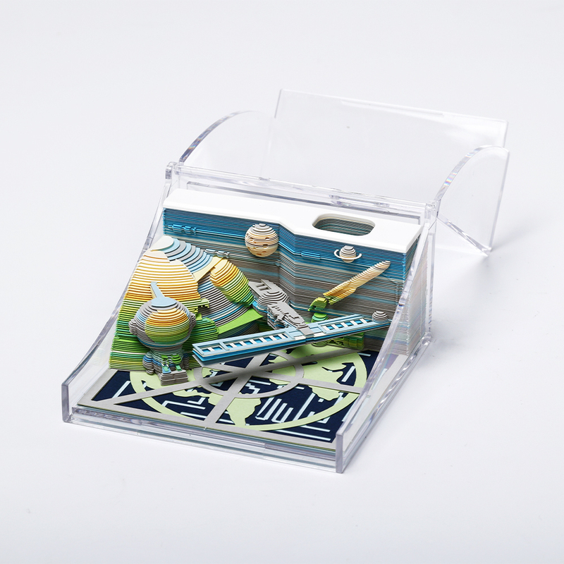 3D Sticky Notepad Customized Logo Luxury