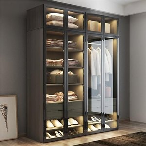 <span class=keywords><strong>Armario</strong></span> Modular Moderno de Acero Inoxidable <span class=keywords><strong>Blanco</strong></span> Personalizado para Dormitorio, Apartamento y Sala de Estar, Muebles para el Hogar Resistentes al Agua - Product Image 1