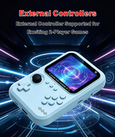 Console de jeu portable 2-en-1 K8 et batterie externe, prend en charge plus de 10 émulateurs et manettes externes, plus de 10 000 jeux pour FC MD SFC