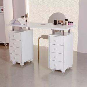 Table de manucure moderne 2025 en promotion : Table et chaise de technologie pour nail art - Product Image 1