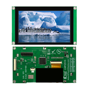 5.0 inch 800x480 <span class=keywords><strong>LCD</strong></span> hiển thị SPI giao diện <span class=keywords><strong>LCD</strong></span> TFT hiển thị tất cả các góc nhìn 400 nits TFT <span class=keywords><strong>LCD</strong></span> mô-đun màn hình cổng nối tiếp màn hình - Product Image 5