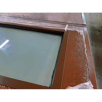 Porte de Garage verticale en acier galvanisé, Certification CE de l'union européenne, couleur du grain de bois sectionnel de sécurité inclinable