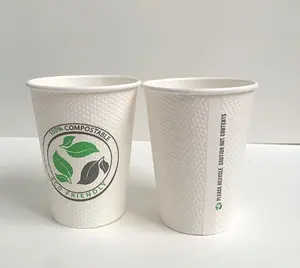 Custom Papier Cup Goud Folie Zilver Foiling Kaars Cups Verpakking Doos Thee Koffie Papier Cup Met Aluminiumfolie Deksel
