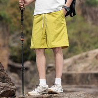 Shorts décontractés en molleton de coton écologique respirant pour homme, collection été, marque de mode, style workwear