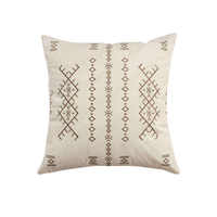 Innermor maroc personnalisé luxe jeter taie d'oreiller Style Boho broderie soyeux haute qualité tissu géométrique tissé chauffé