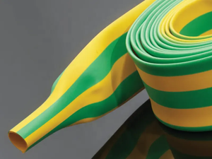 ท่อหดความร้อนสีเหลืองและสีเขียวปลอกหดสำหรับจัดการสายเคเบิล - Product Image 4