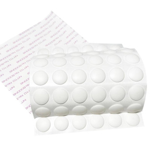 Guarnizione in Silicone Personalizzata per Computer Portatile Bianca Nera Rotonda 10*3.0mm Adesiva Antiscivolo Piedini in Gomma Siliconica - Product Image 2