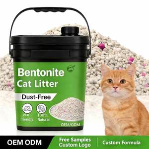 Arena para Gatos BENJIE OEM ODM de 10 kg, Libre de Polvo, Control de Olores, Altamente Absorbente, Aglutinación Rápida, Bentonita de Sodio con Aroma a Café, Limón y Lavanda - Product Image 1