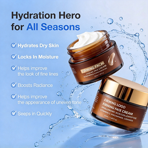 Crema Facial Hidratante Skin Moisture Lock con 5 Ácidos Hialurónicos Diferentes, Escualano y Lactobacillus Ferment Lysate para Piel Áspera - Product Image 3