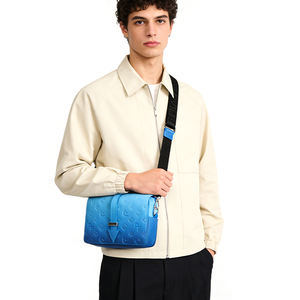 Bolso Bandolera Unisex de Cuero Repujado, Bolso de Mano Pequeño, Bolso de Hombro de Moda para Mujer, Logotipo Personalizado OEM - Product Image 1