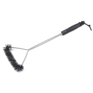 แปรงลวดบาร์บีคิวสแตนเลสด้ามยาวเครื่องมือทำความสะอาดสำหรับเตาย่างถ่านอเนกประสงค์ - Product Image 1