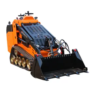 China Ce Goedgekeurd Professionele Minicargador Cargador Frontale Machines Loader Mini Spoor Schranklader Te Koop