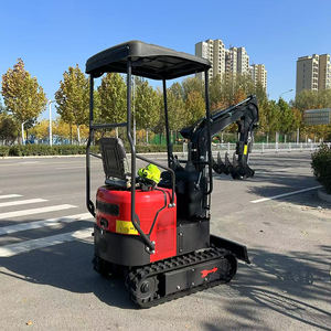 Machines de construction Somate 1.5T-2T Mini pelle sur chenilles CE EPA EURO5 certifié boîte de vitesses moteur à haut rendement complet - Product Image 4