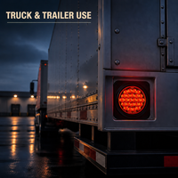 Nouvelle lampe LED personnalisée de 4 pouces pour camion, remorque, feu arrière, stop, clignotant, marche arrière, étanche IP67, remplacement SAE/DOT KLT-LITE KW8019 12V